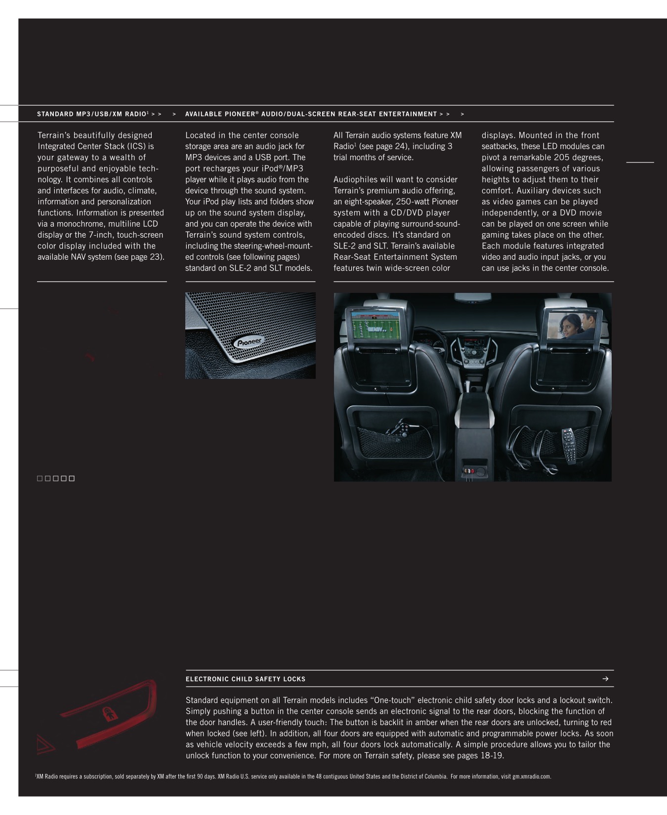 2009 GMC Terrain Brochure Page 20